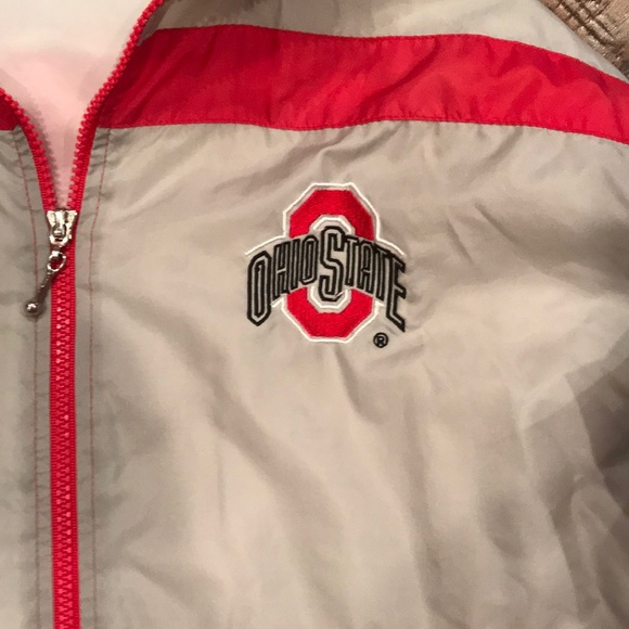 Women’s Ohio State Buckeyes Windbreaker XL 18 USED - Picture 2 of 3